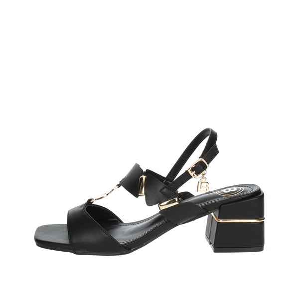 Laura Biagiotti Shoes Heeled Sandals Black 8092
