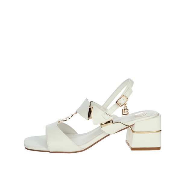 Laura Biagiotti Shoes Heeled Sandals White 8092