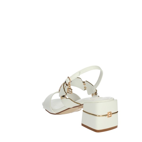 Laura Biagiotti Shoes Heeled Sandals White 8092