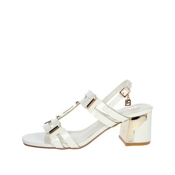 Laura Biagiotti Shoes Heeled Sandals White 8099