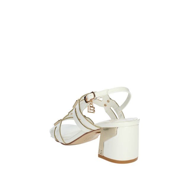 Laura Biagiotti Shoes Heeled Sandals White 8099