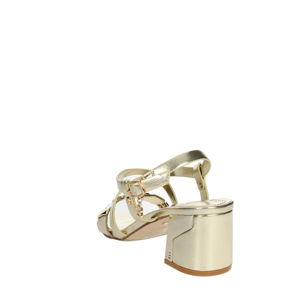 Laura Biagiotti Shoes Heeled Sandals Gold 8098
