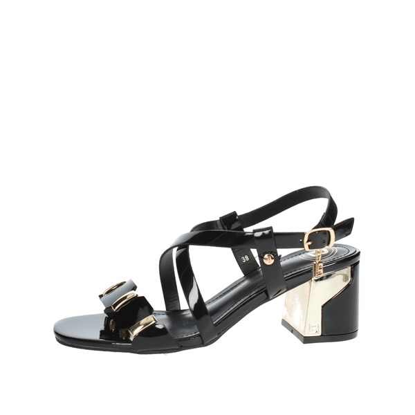 Laura Biagiotti Shoes Heeled Sandals Black 8098