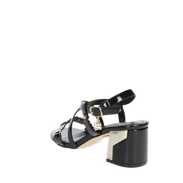 Laura Biagiotti Shoes Platform Sandals Black 8098