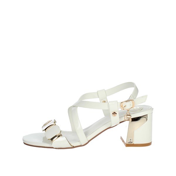 Laura Biagiotti Shoes Heeled Sandals White 8098