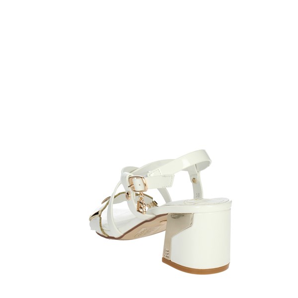 Laura Biagiotti Shoes Heeled Sandals White 8098