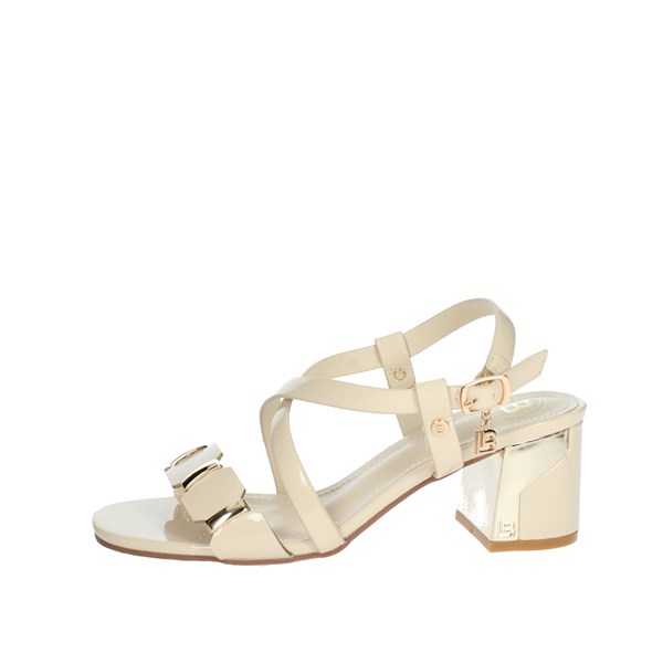 Laura Biagiotti Shoes Heeled Sandals Beige 8098