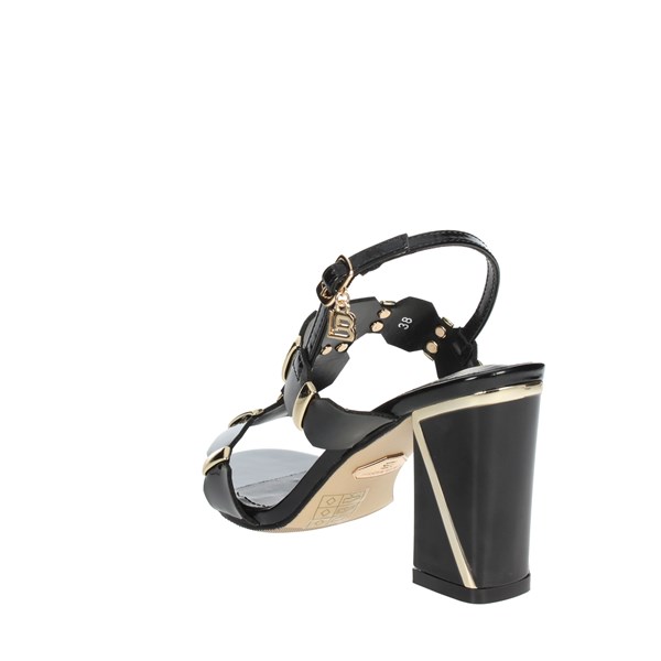 Laura Biagiotti Shoes Heeled Sandals Black 8105