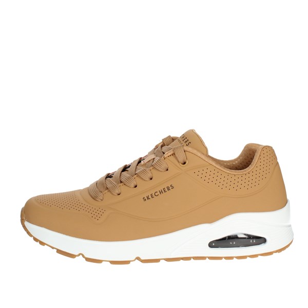 Skechers Shoes Sneakers Brown leather 52458