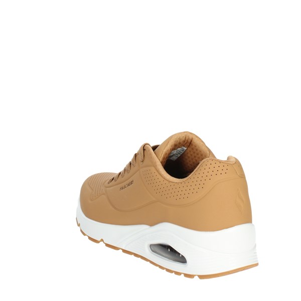Skechers Shoes Sneakers Brown leather 52458