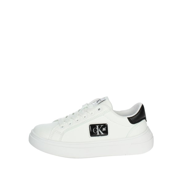 Calvin Klein Jeans Shoes Sneakers White/Black V3X9-80562-1355