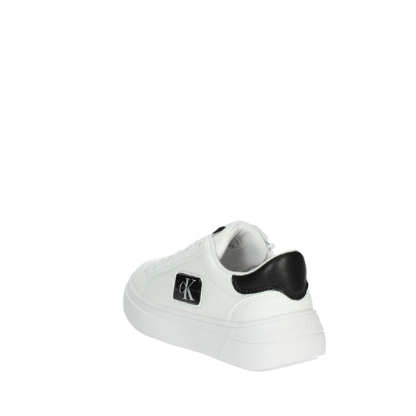 Calvin Klein Jeans Shoes Sneakers White/Black V3X9-80562-1355