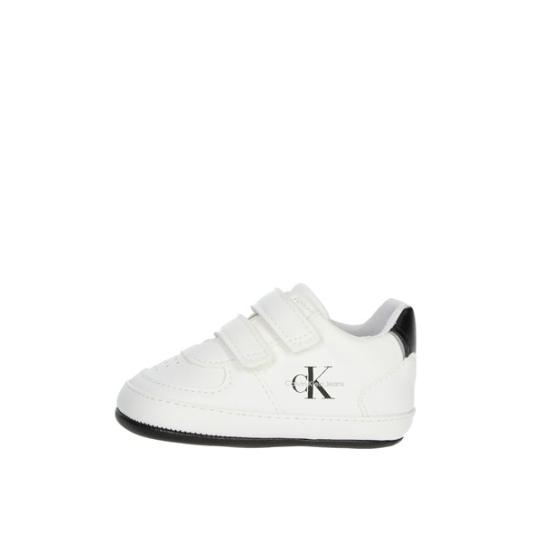 Calvin Klein Jeans Shoes Baby Shoes White/Black V0B4-80540-1582