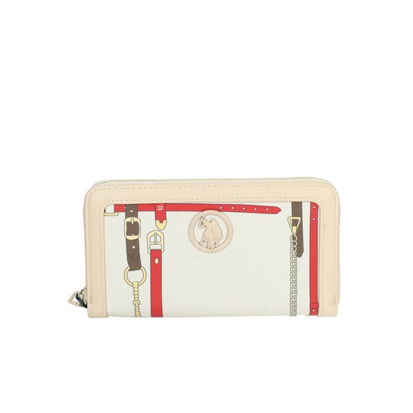 U.s. Polo Assn Accessories Wallet Beige/red BEUHU5913