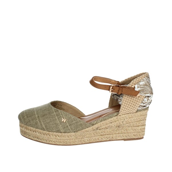 Wrangler Shoes Espadrilles Brown Taupe WL31502A