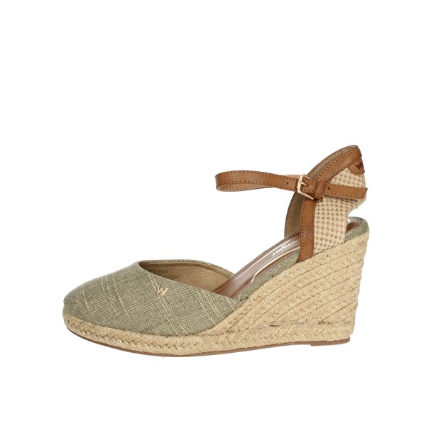 Wrangler Shoes Espadrilles Brown Taupe WL31500A