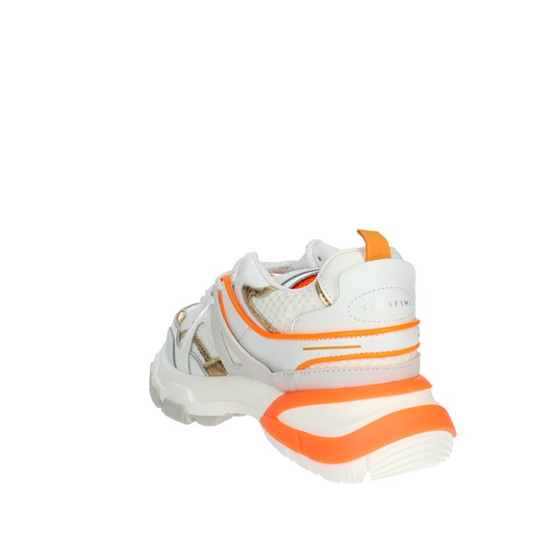 Serafini Shoes Sneakers White/Orange DSTE03