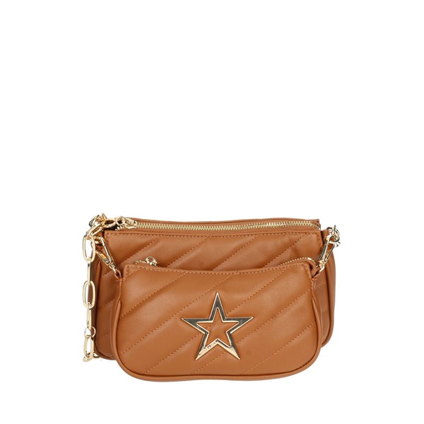 Shop Art Accessories Bags Brown leather SAAF220007