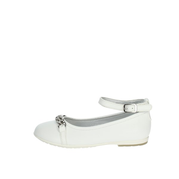Asso Shoes Ballet Flats White AG-14505