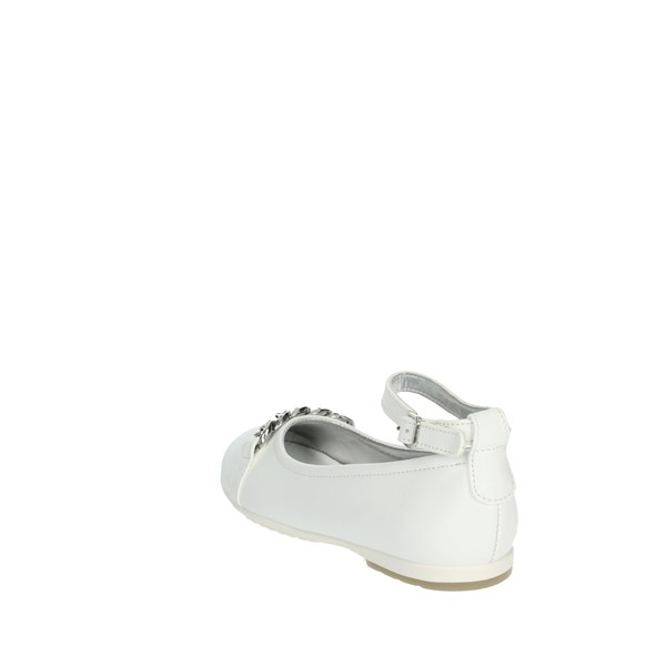 Asso Shoes Ballet Flats White AG-14505