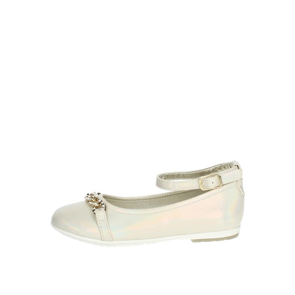 Asso Shoes Ballet Flats Platinum  AG-14505