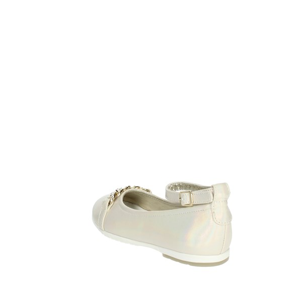 Asso Shoes Ballet Flats Platinum  AG-14505