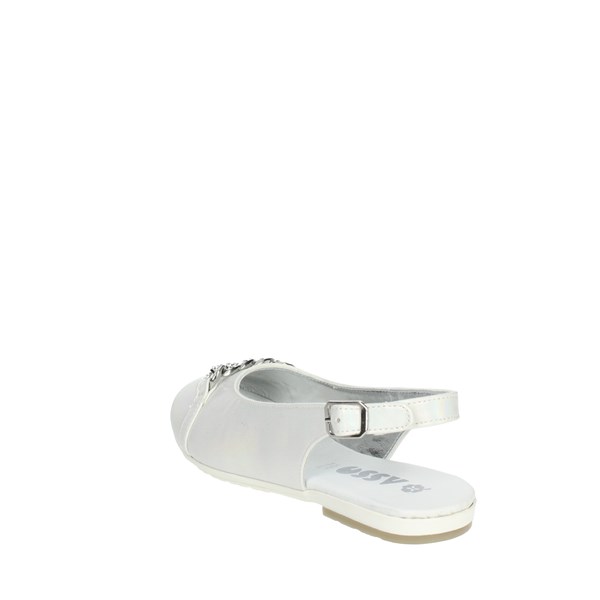 Asso Shoes Ballet Flats White AG-14511