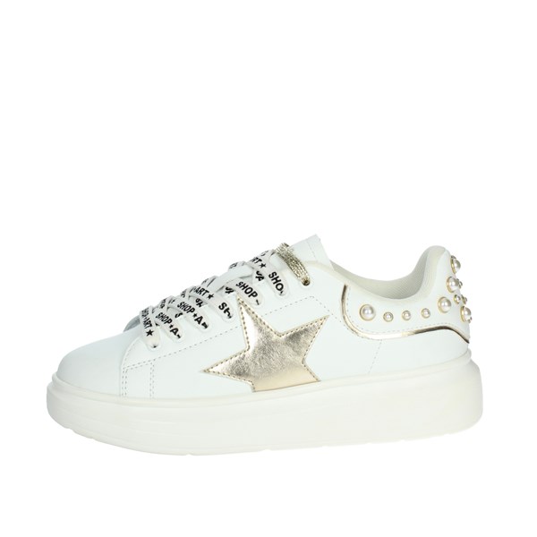 Shop Art Shoes Sneakers White/Gold SHOP ART-CAMP.4