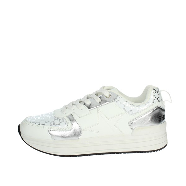 Shop Art Shoes Sneakers White/Silver SHOP ART-CAMP.9