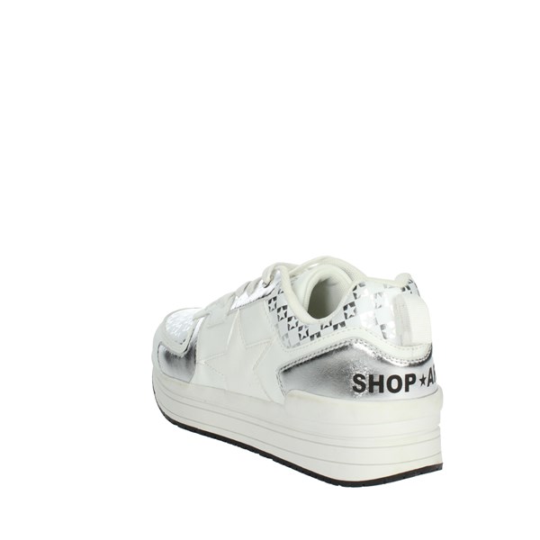 Shop Art Shoes Sneakers White/Silver SHOP ART-CAMP.9