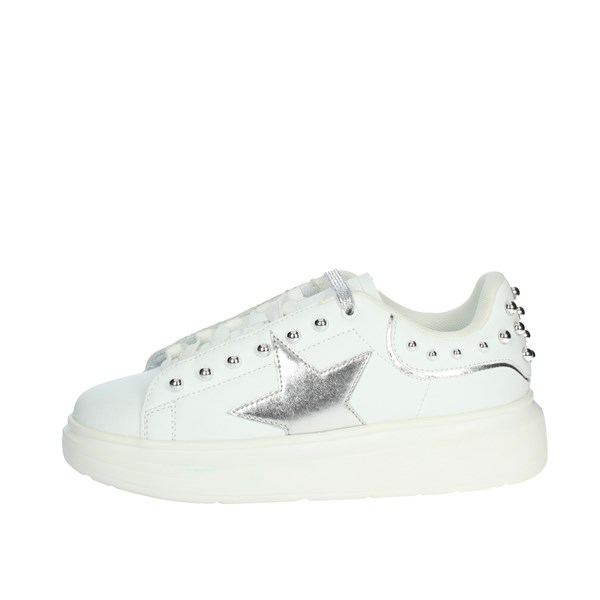 Shop Art Shoes Sneakers White/Silver SHOP ART-CAMP.45