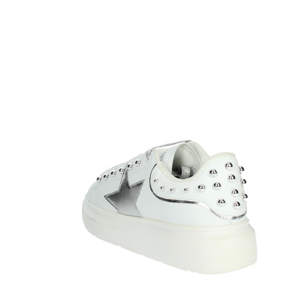 Shop Art Shoes Sneakers White/Silver SHOP ART-CAMP.45