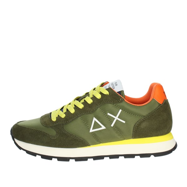 Sun68 Shoes Sneakers Dark Green Z33101