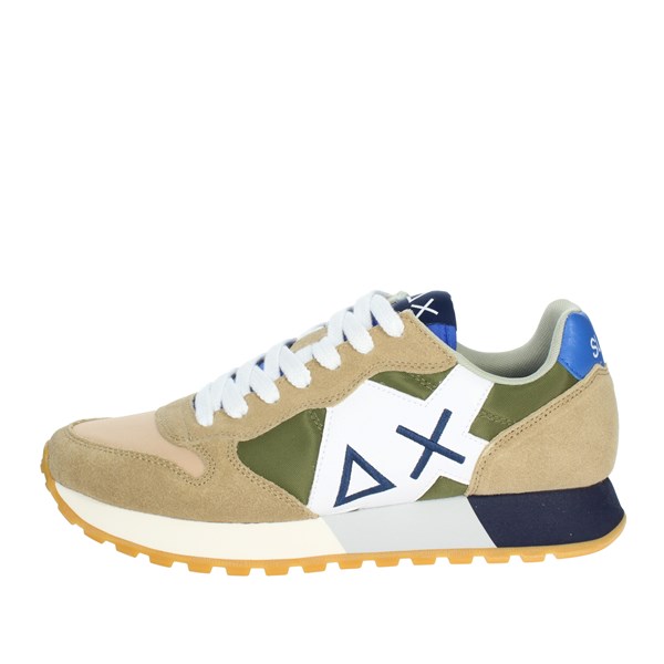 Sun68 Shoes Sneakers Beige/Green Z33112