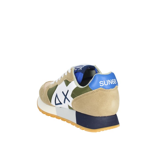 Sun68 Shoes Sneakers Beige/Green Z33112