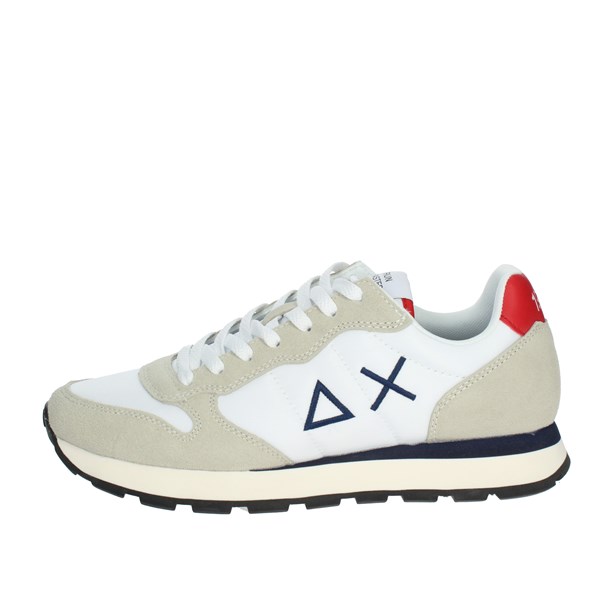 Sun68 Shoes Sneakers White/Red Z33101