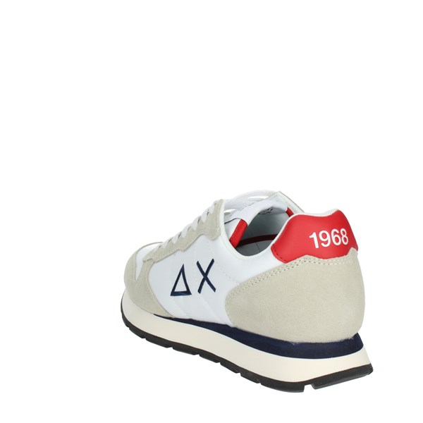 Sun68 Shoes Sneakers White/Red Z33101
