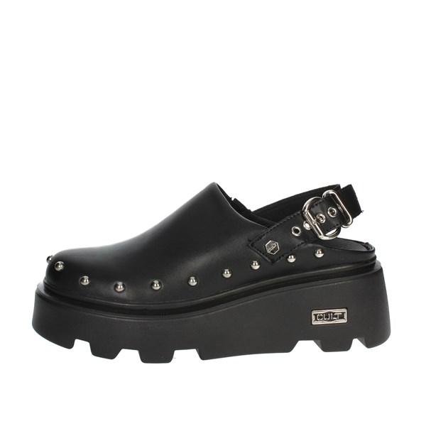 Cult Shoes Sabot Black CLW365900