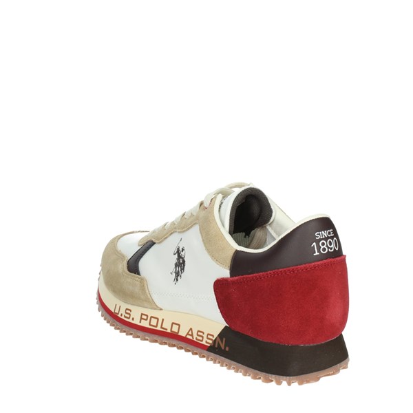 U.s. Polo Assn Shoes Sneakers Beige/White CLEEF001M/3NS2