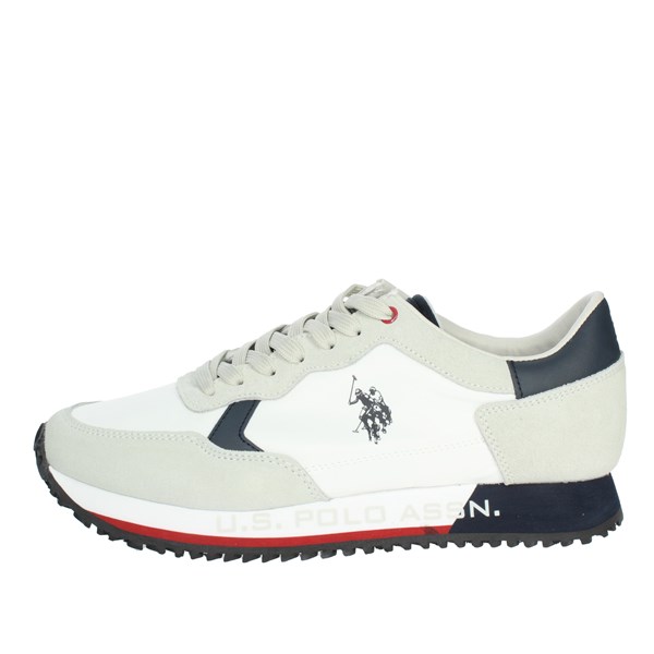 U.s. Polo Assn Shoes Sneakers White/Blue CLEEF001M/3NS2