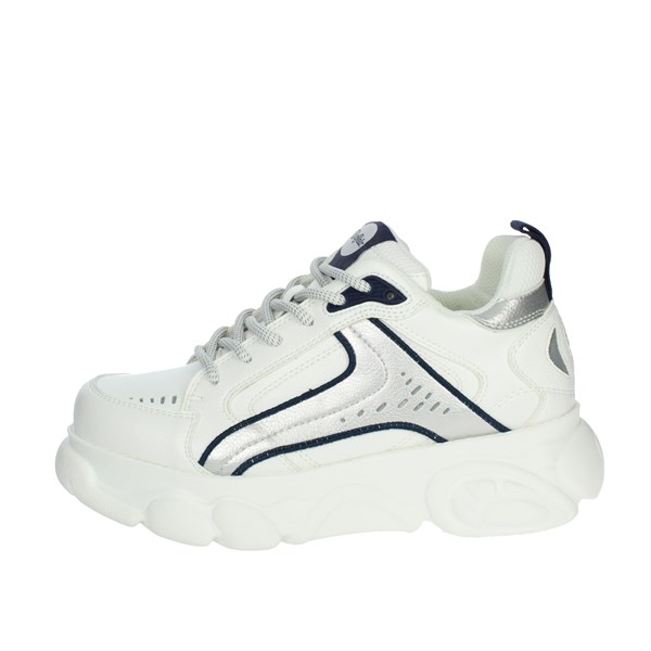 Buffalo Shoes Sneakers White/Blue CLD CREW