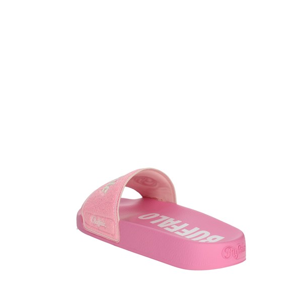 Buffalo Shoes Flat Slippers Rose RIO