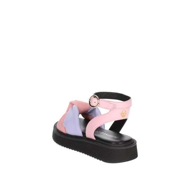 Florens Shoes Flat Sandals Rose F3633