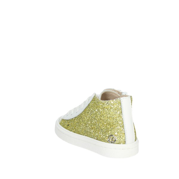 Florens Shoes Sneakers White/Yellow E0542