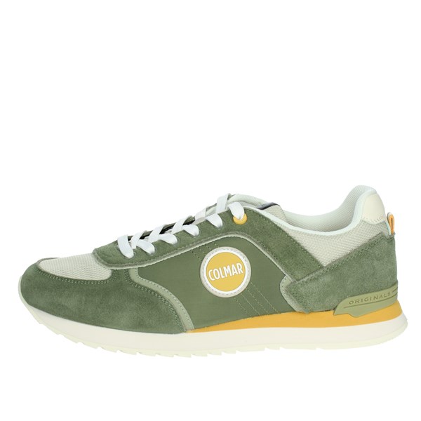 Colmar Shoes Sneakers Green TRAVIS BLOCK