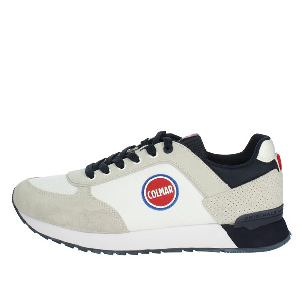 Colmar Shoes Sneakers White/Blue TRAVIS AUTHENTIC