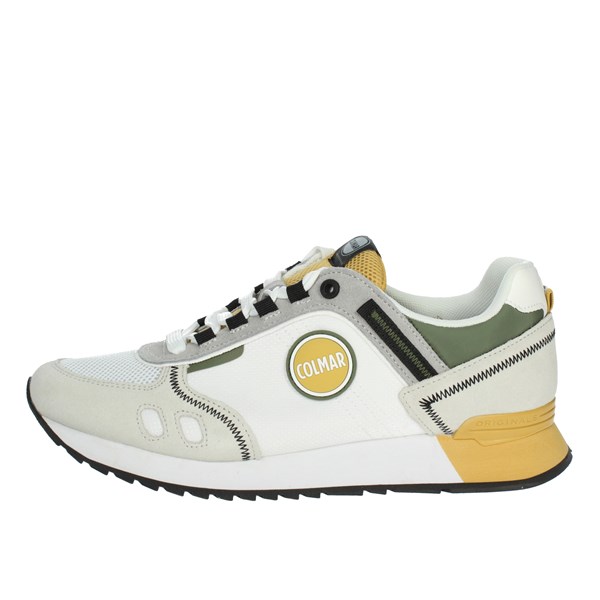 Colmar Shoes Sneakers White/Green TRAVIS SPORT COLORS