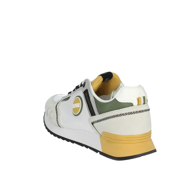 Colmar Shoes Sneakers White/Green TRAVIS SPORT COLORS