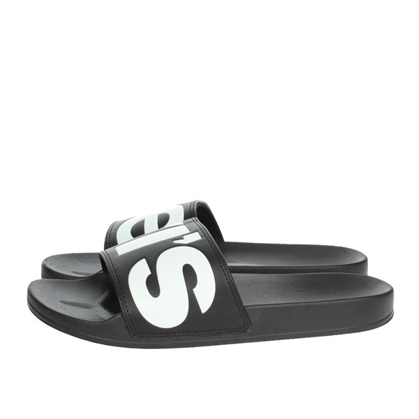 Levi's Shoes Flat Slippers Black 231548-794