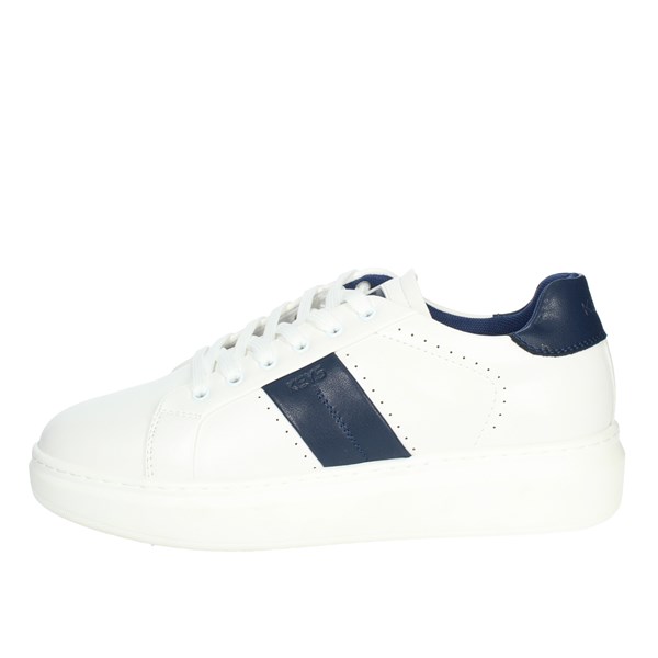 Keys Shoes Sneakers White/Blue K-7880